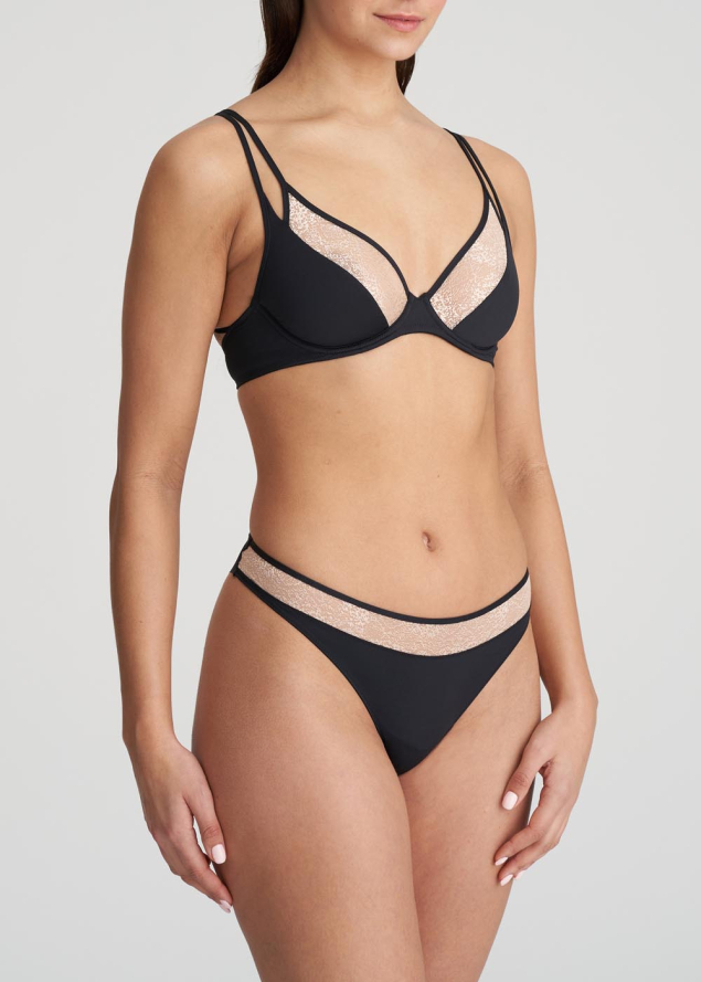 Soutien-Gorge  armatures dcollet plongeant  Marie-Jo Jaspe