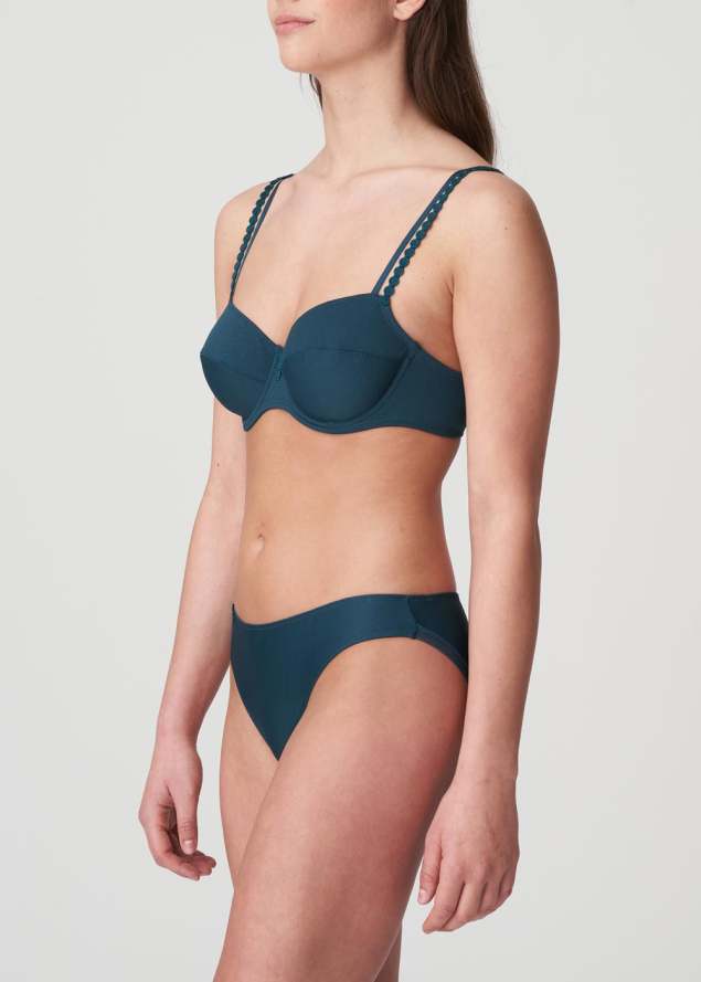 Soutien-gorge rembourr  dcollet plongeant  Marie-Jo Empire Green