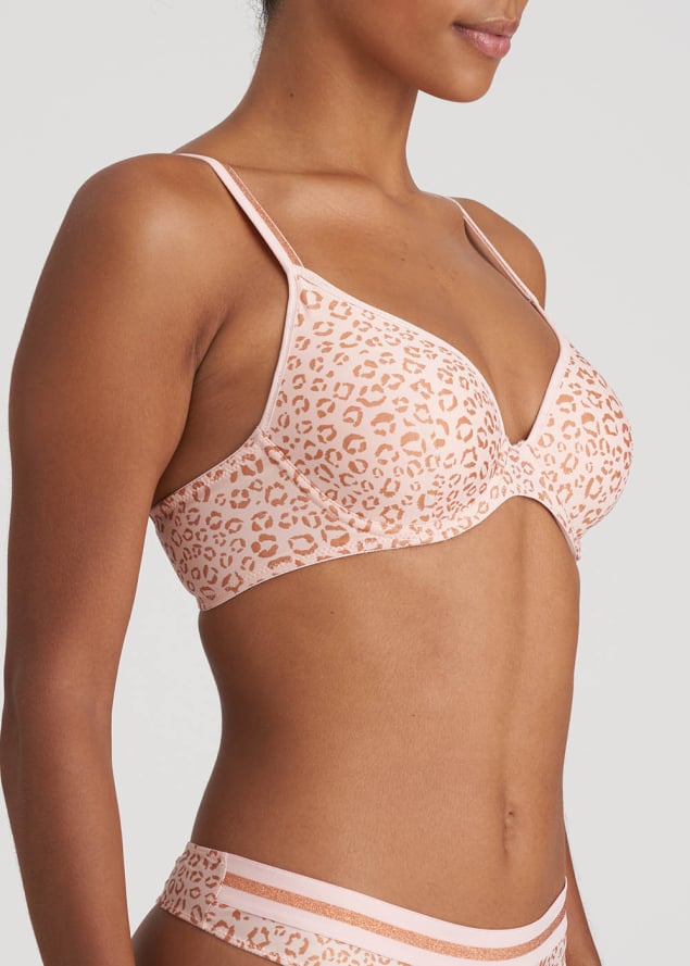 Soutien-Gorge Balconnet Triangle Rembourr Marie-Jo Pearly Pink