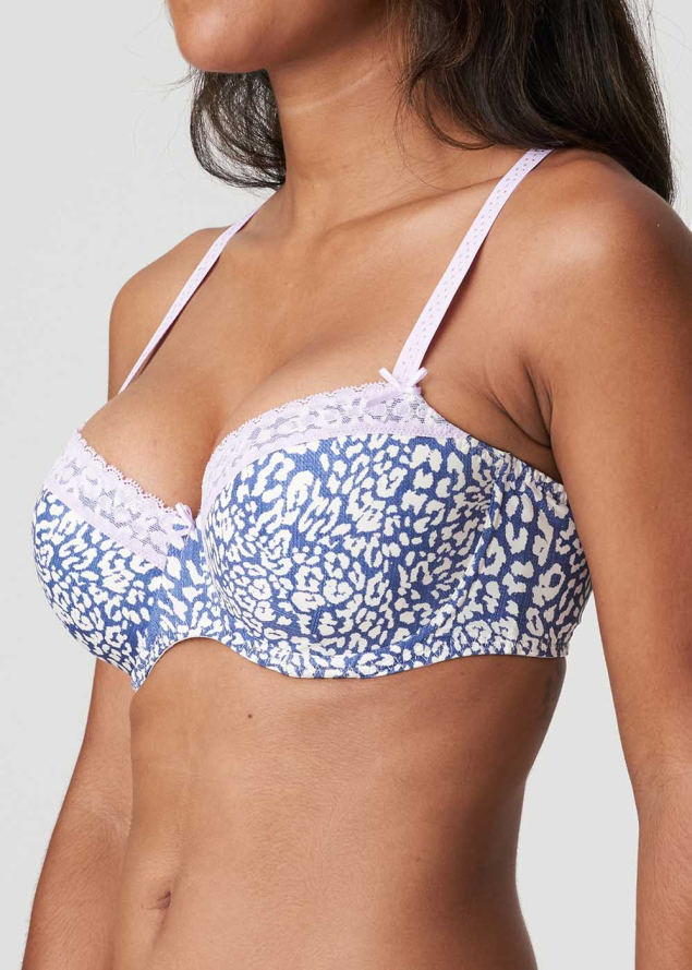 Soutien-gorge Balconnet Rembourr  Armatures Twist de Prima Donna Pastel Denim