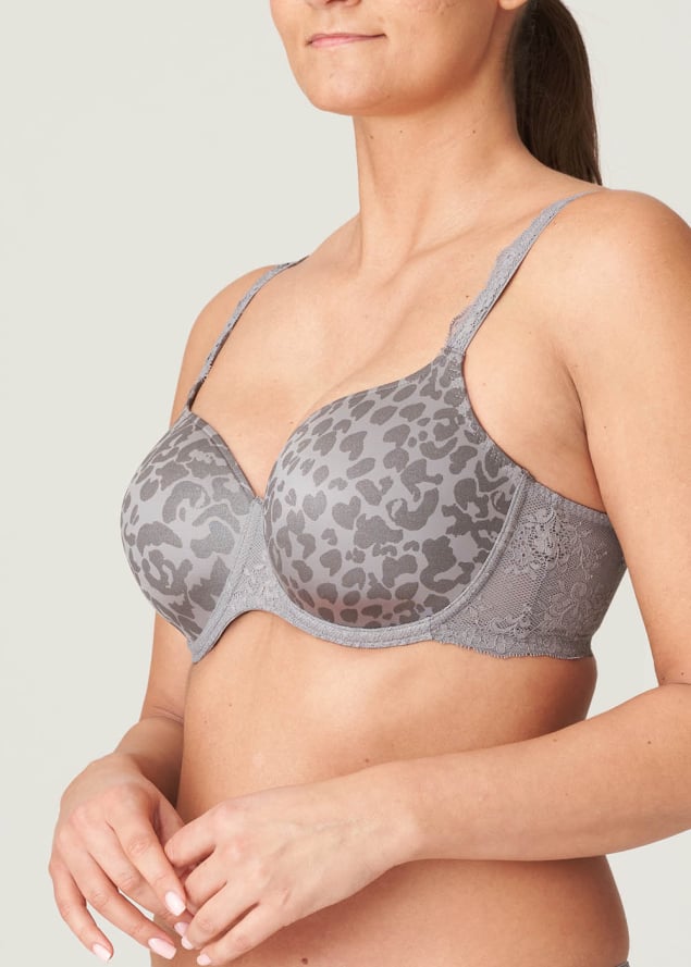 Soutien-gorge Rembourr Forme Coeur  Twist de Prima Donna Fifties Grey