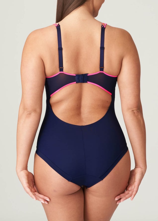 Body Demi Mousse Plongeant Prima Donna Velvet Blue