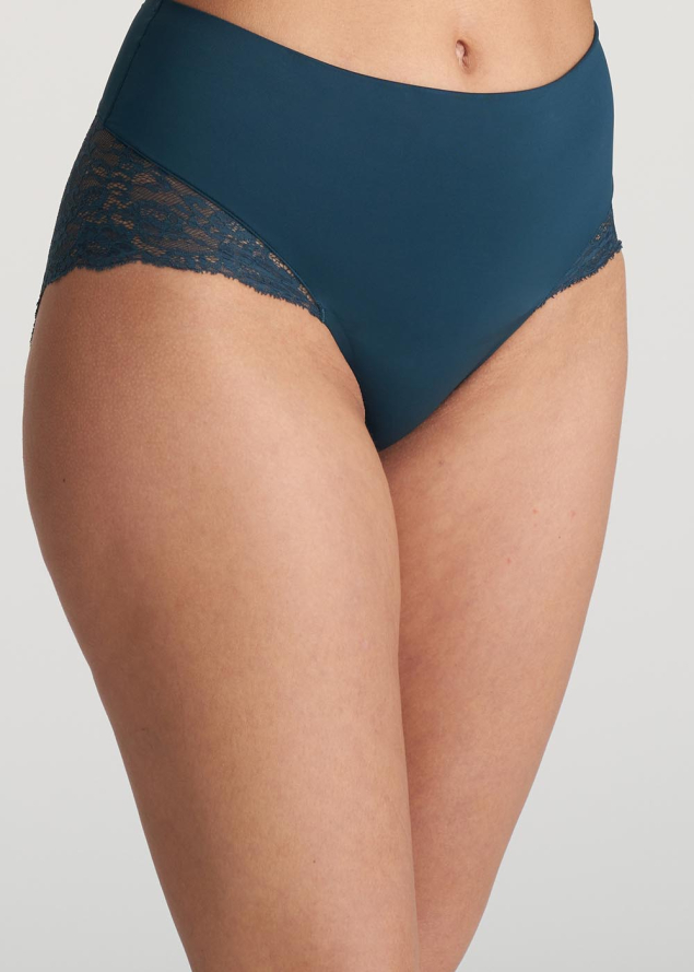 Slip Taille Haute Gainant Marie-Jo Empire Green