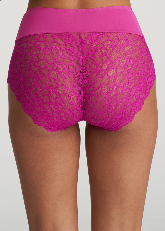 Slip Taille Haute Gainant Marie-Jo Fuschia Fiesta