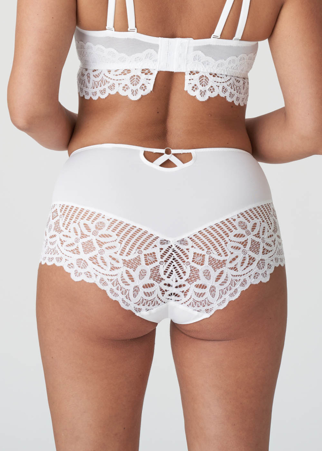 Slip Taille Haute Twist de Prima Donna Blanc