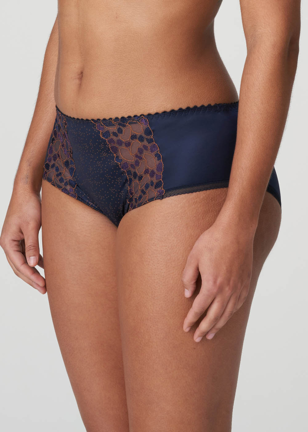 Slip Taille Haute Prima Donna Velvet Blue