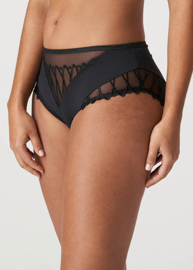 Slip Taille Haute Prima Donna Noir