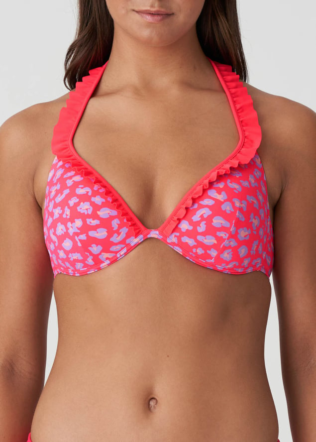 Haut de maillot de bain triangle push-up Maillots de bain Marie Jo Swim Deep Sea Coral