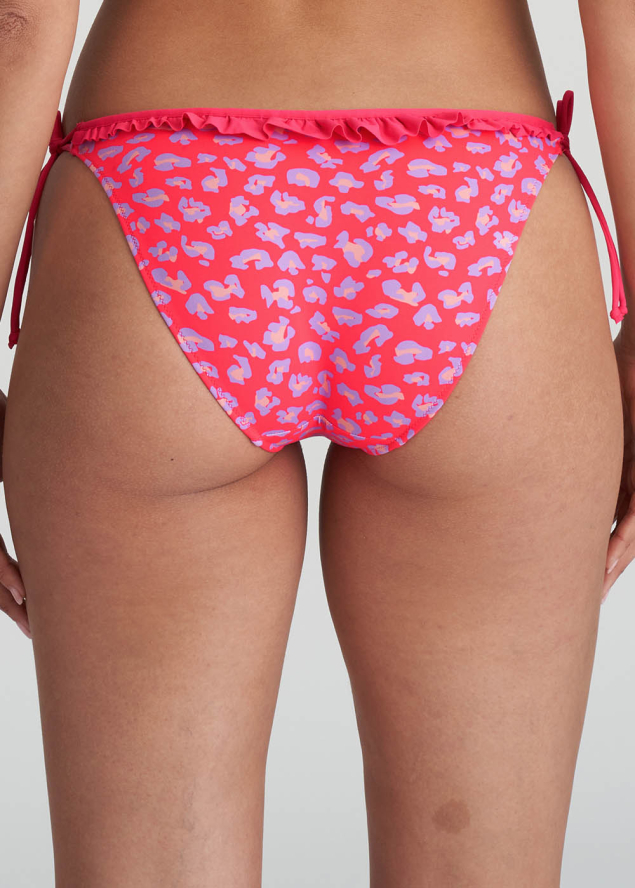 Bas de maillot de bain taille basse  ficelles Maillots de bain Marie Jo Swim Deep Sea Coral