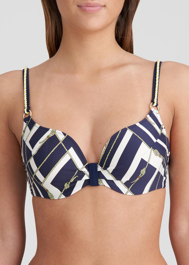 Haut De Bikini Rembourr Coeur  Maillots de bain Marie Jo Swim Majestic Blue