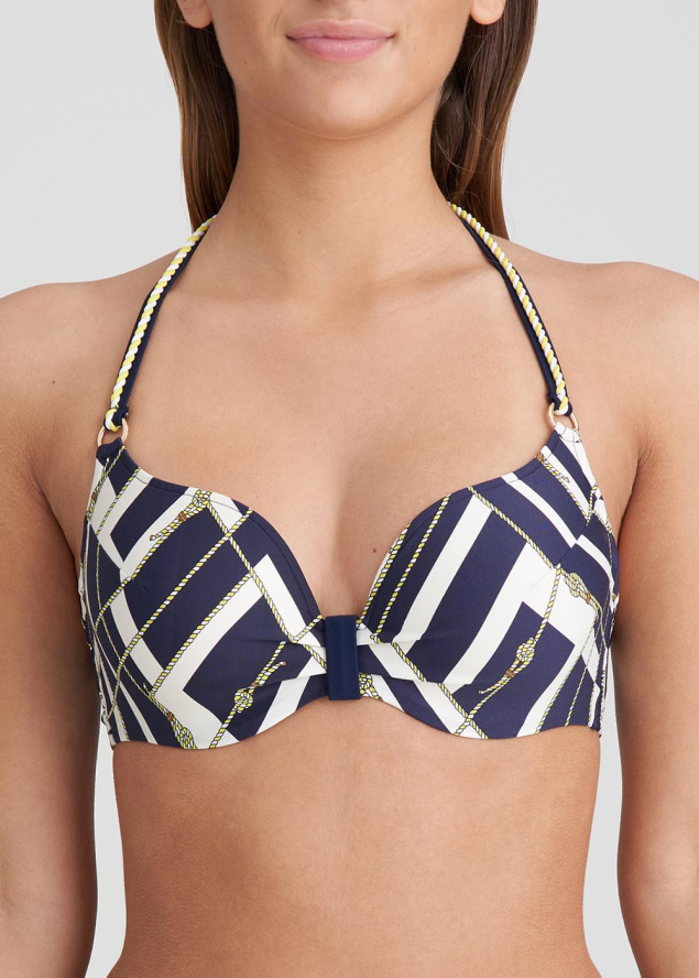 Haut De Bikini Rembourr Coeur  Maillots de bain Marie Jo Swim Majestic Blue