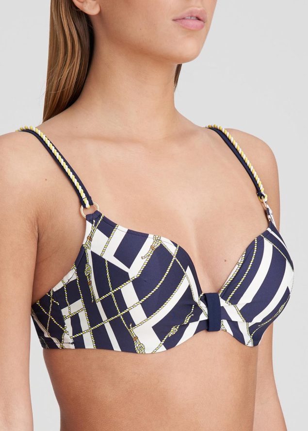 Haut De Bikini Rembourr Coeur  Maillots de bain Marie Jo Swim Majestic Blue