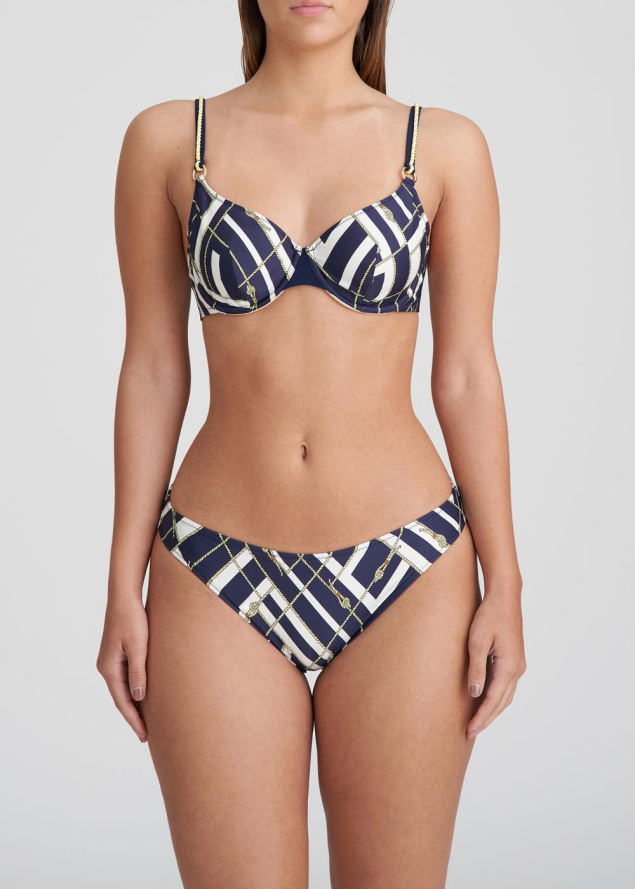 Bas de bikini brsilien  Maillots de bain Marie Jo Swim Majestic Blue