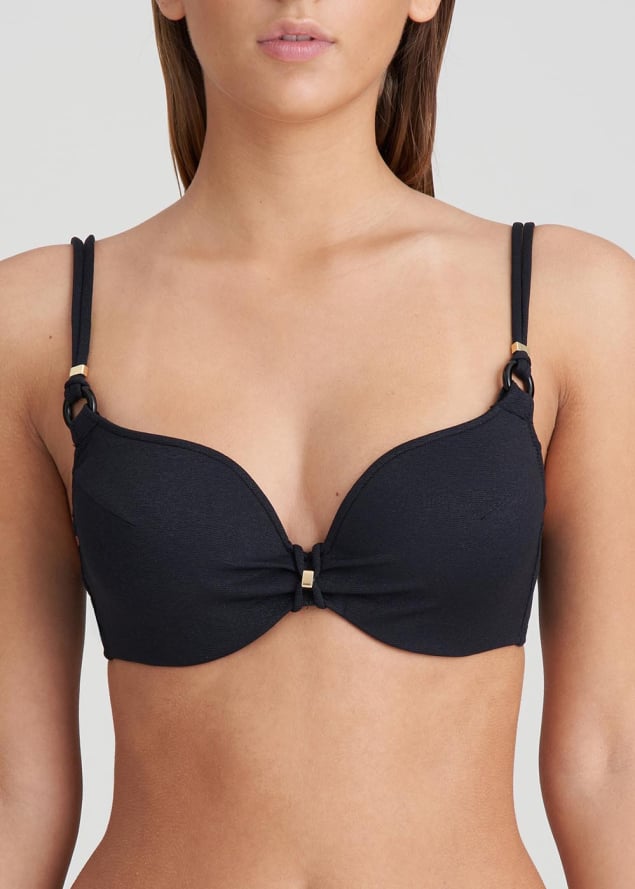 Haut De Bikini Rembourr Coeur Maillots de bain Marie Jo Swim Noir