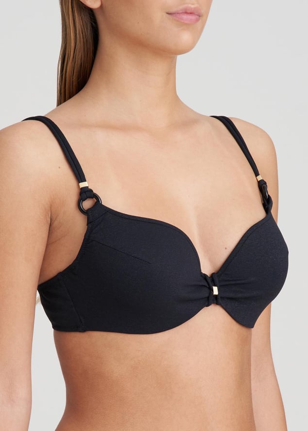 Haut De Bikini Rembourr Coeur Maillots de bain Marie Jo Swim Noir