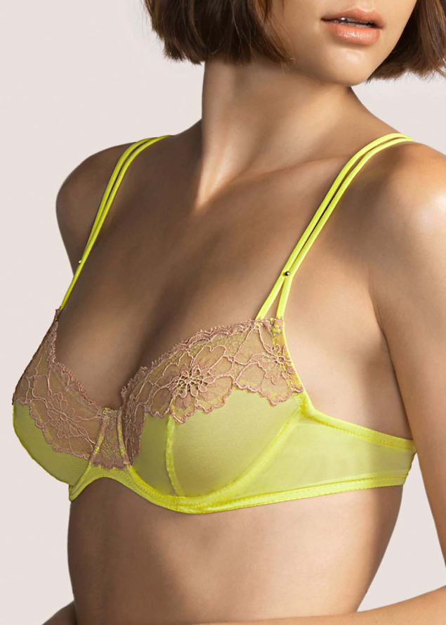 Soutien-gorge emboitant  armatures Andres Sarda Blazing Yellow