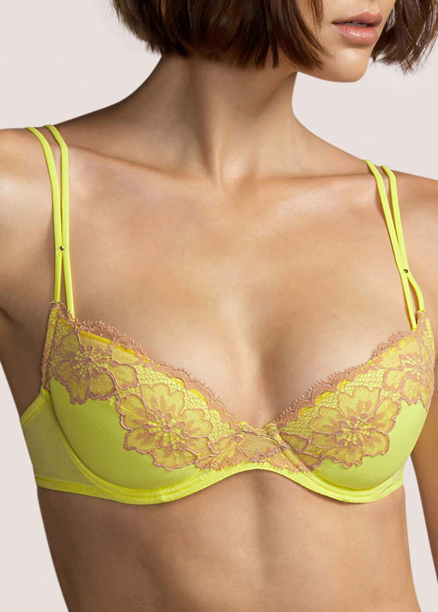 Soutien-gorge push-up Andres Sarda Blazing Yellow