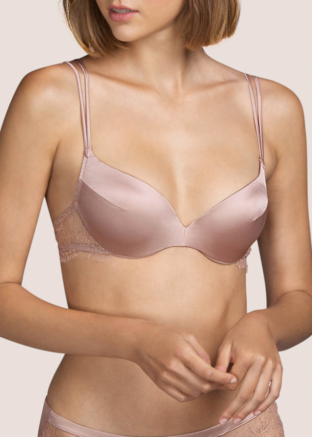 Soutien-gorge Rembourr Dcollet Profond  Armatures Andres Sarda