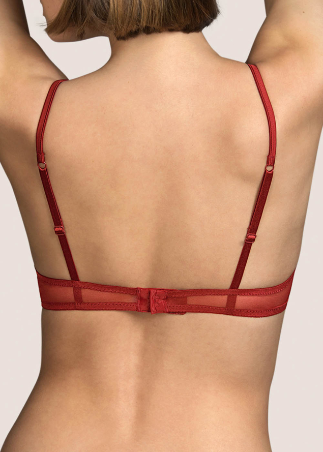 Soutien-gorge Sans Armatures Andres Sarda Luxury Red