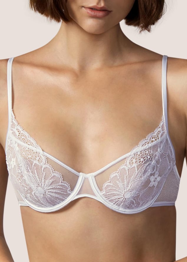 Soutien-gorge emboitant  armatures Andres Sarda Blanc