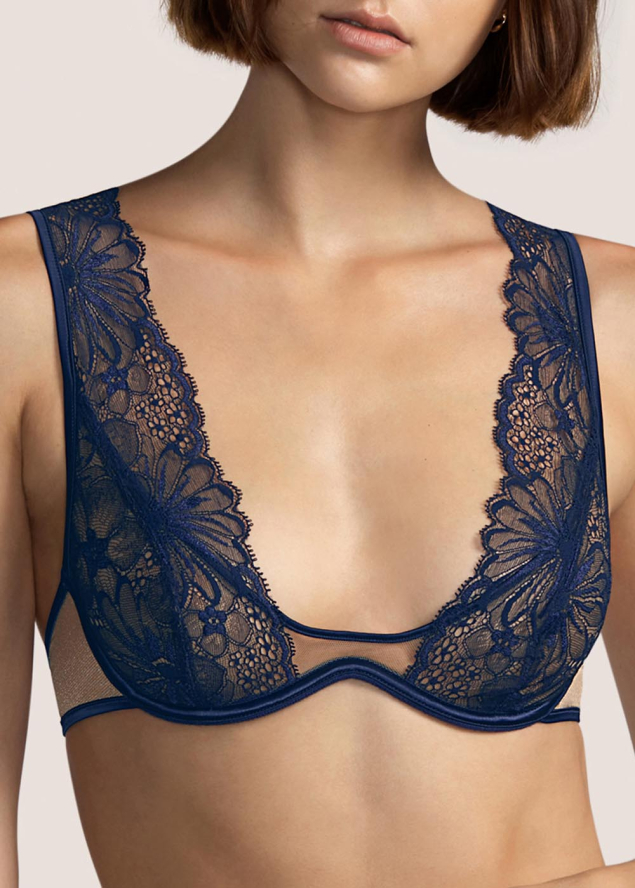 Soutien-gorge foulard  armatures Andres Sarda Evening Blue