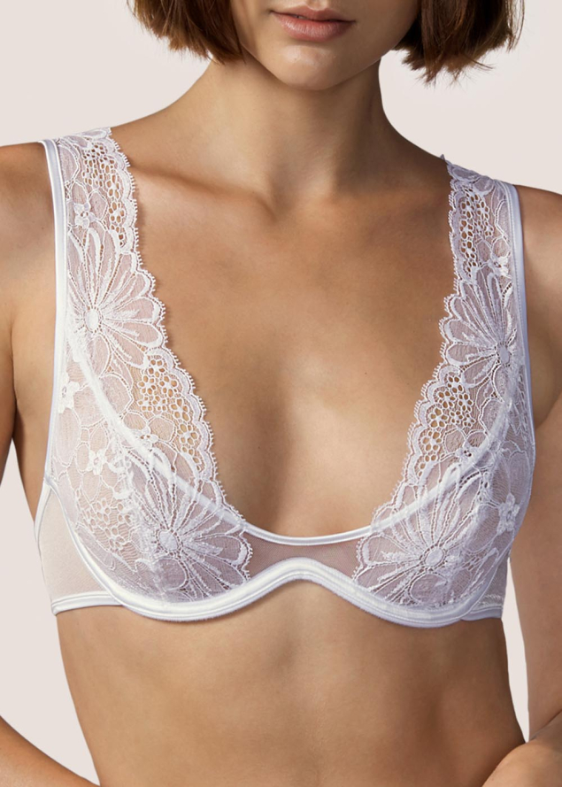 Soutien-gorge foulard  armatures Andres Sarda Blanc