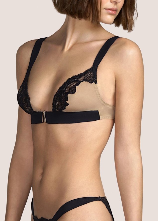 Soutien-gorge emboitant sans armatures Andres Sarda Noir