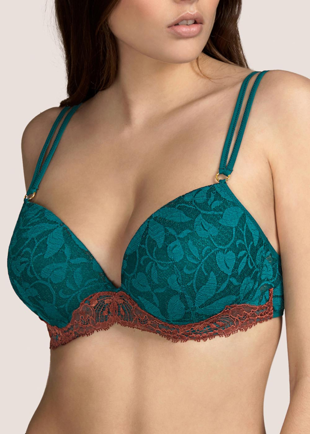 Soutien-gorge rembourr  armatures Andres Sarda Jasper Green