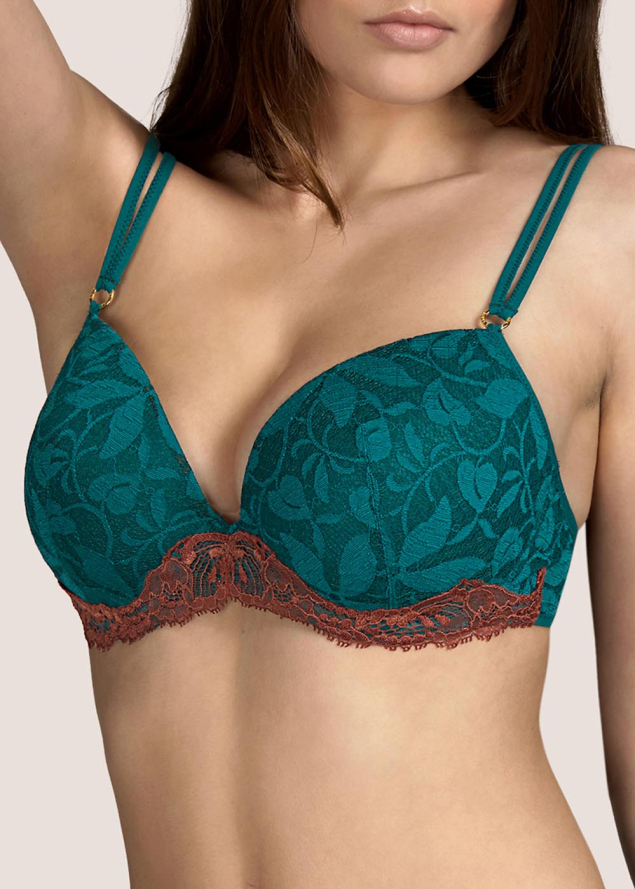 Soutien-gorge rembourr  armatures Andres Sarda Jasper Green