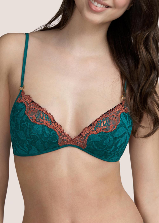 Soutien-gorge emboitant sans armatures Andres Sarda Jasper Green