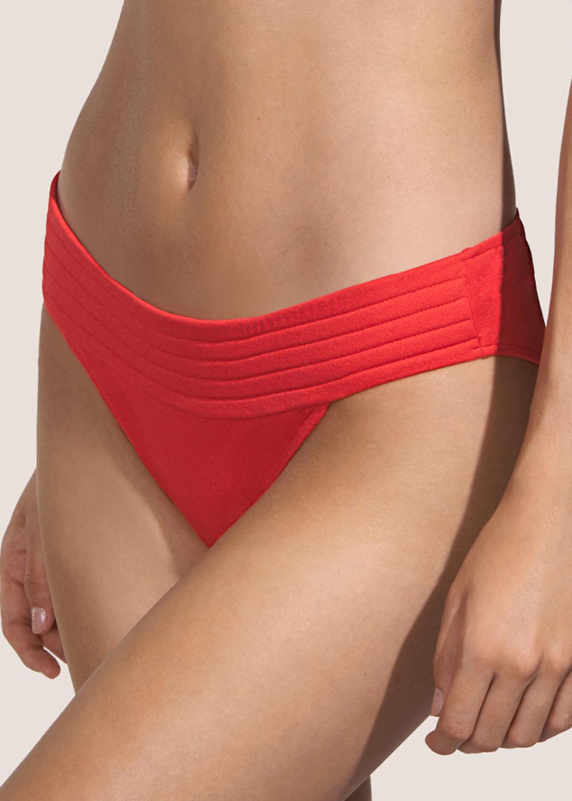 Bas de Bikini Slip Brsilien Maillots de Bain Andres Sarda Fiesta Rouge