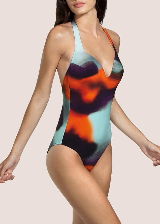 Maillot 1 Pice Triangle Rembourr  Maillots de Bain Andres Sarda Borealis