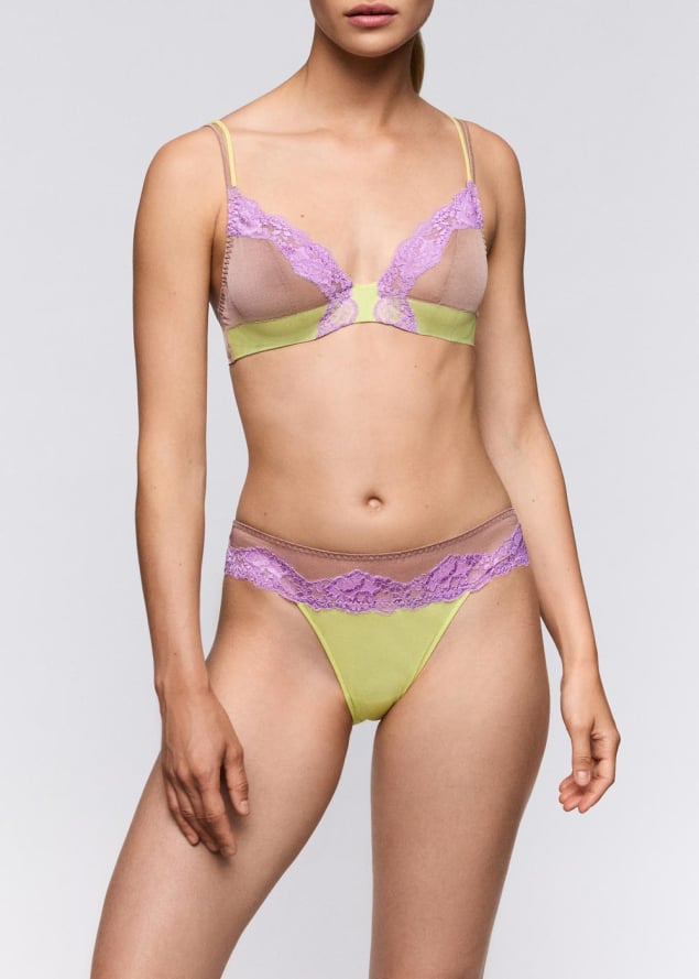 Soutien-gorge � Armatures Plongeant Sarda