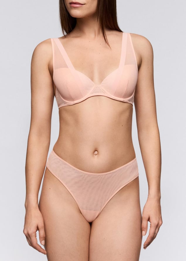 Soutien-gorge Rembourr� Plongeant Sarda