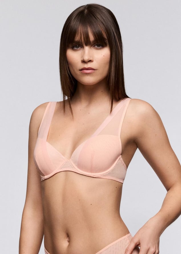 Soutien-gorge Rembourr� Plongeant Sarda