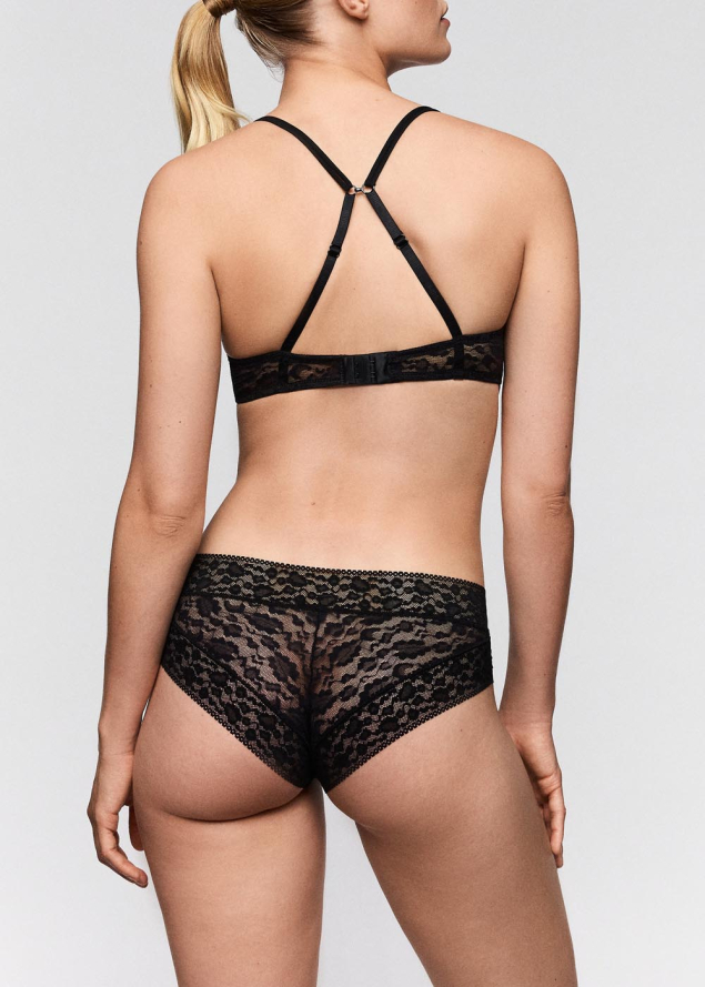 Soutien-gorge Rembourr� Plongeant Sarda