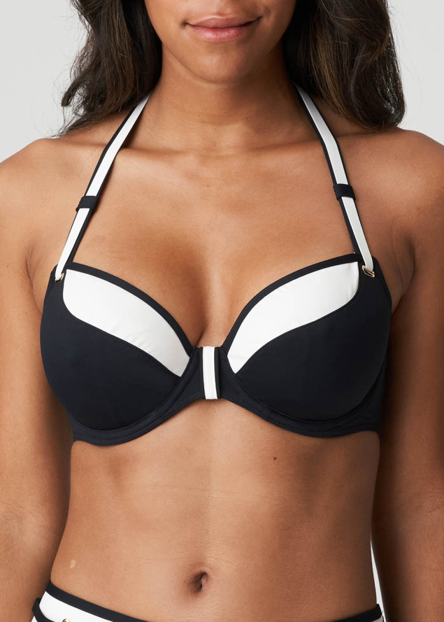 Soutien-gorge Plongeant Coupe Tulipe  Maillots de Bain Prima Donna Swim Noir