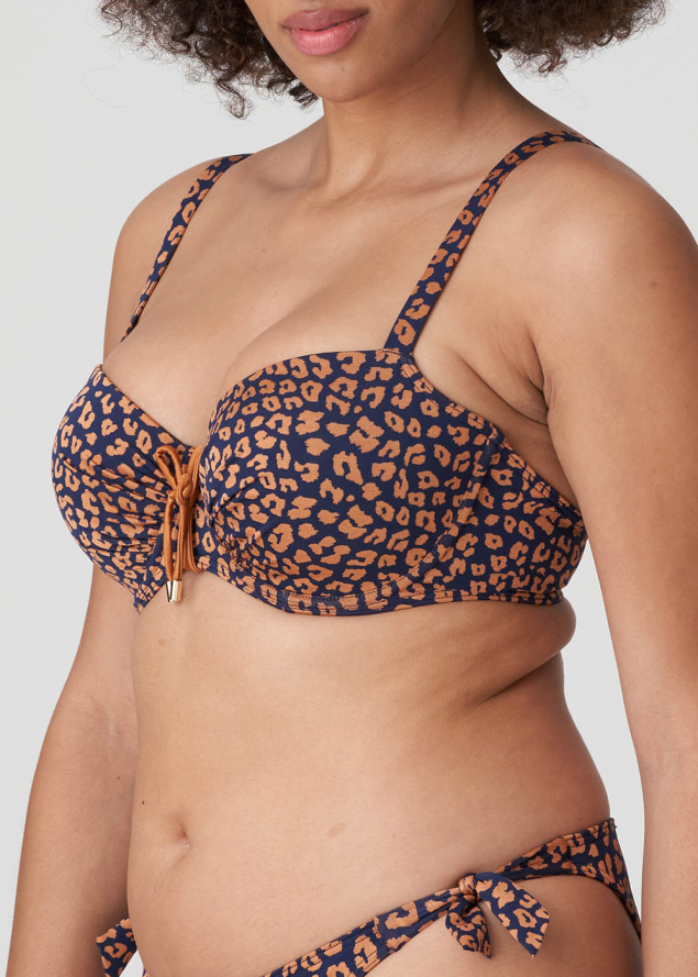 Soutien-gorge Balconnet Rembourr  Armatures Maillots de Bain Prima Donna Swim Water Blue