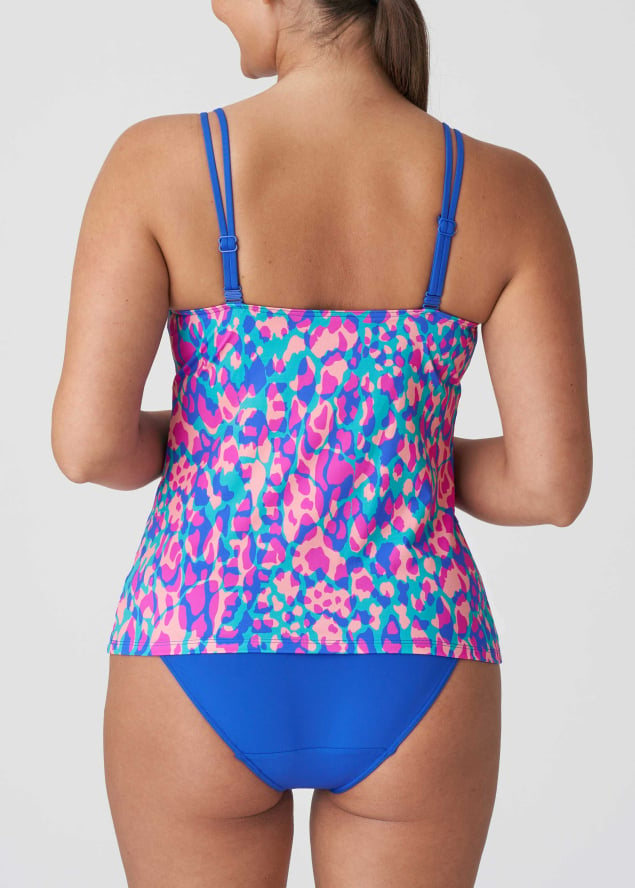 Tankini embotant rembourr Maillots de Bain Prima Donna Swim Bleu lctrique