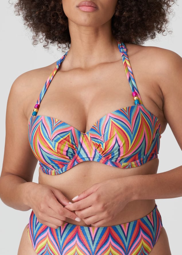 Haut de Bikini Balconnet Rembourr  Armatures Maillots de Bain Prima Donna Swim Rainbow Paradise