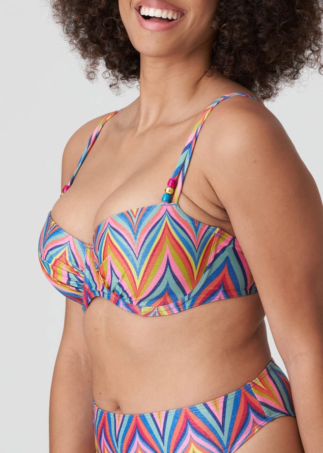 Haut de Bikini Balconnet Rembourr  Armatures Maillots de Bain Prima Donna Swim Rainbow Paradise