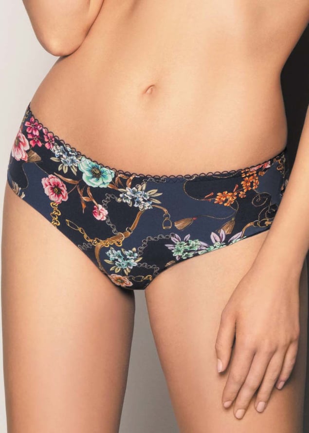 Shorty Antigel de Lise Charmel Bleu Foulard