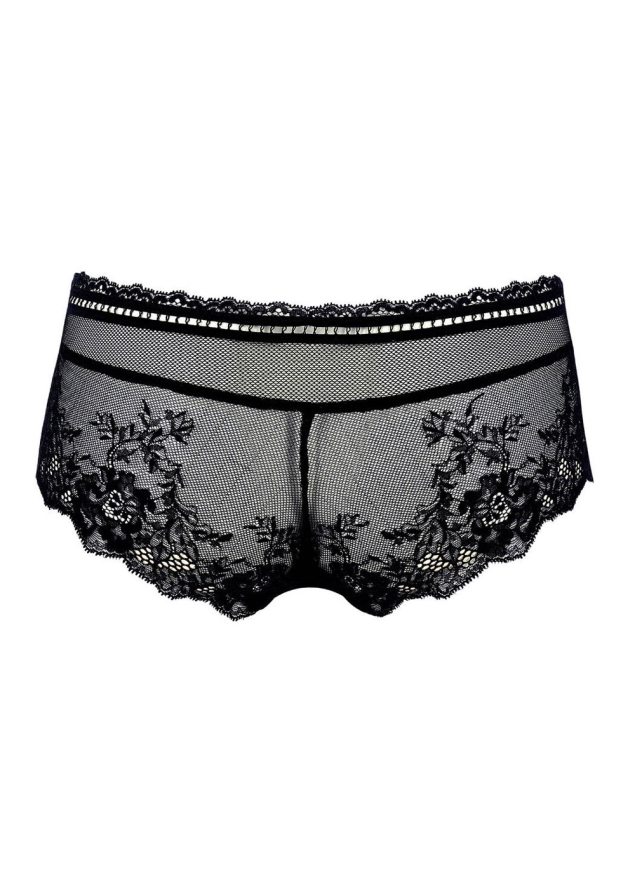 Shorty Lise Charmel Noir Lilas