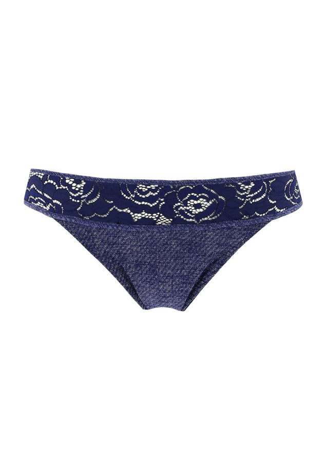 Slip Charme Antigel de Lise Charmel Dentelle Jeans