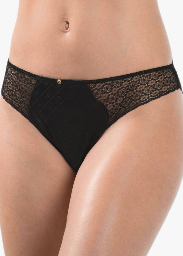 Slip Italien Aubade Noir