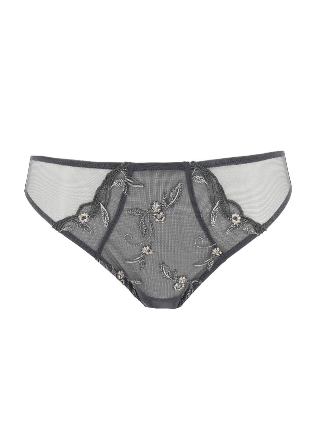 Slip Fantaisie Lise Charmel Vgtal Gris