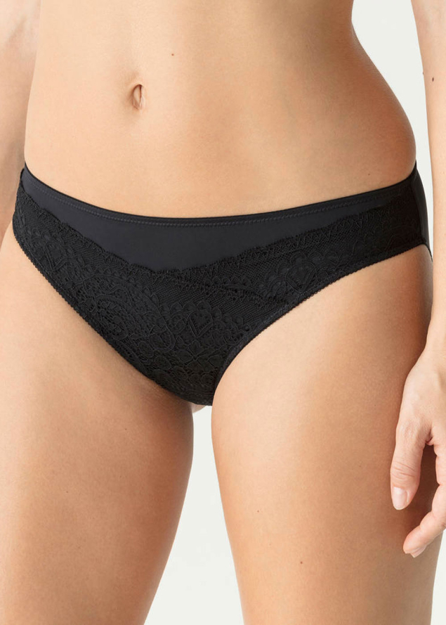 Slip Brsilien Twist de Prima Donna Noir