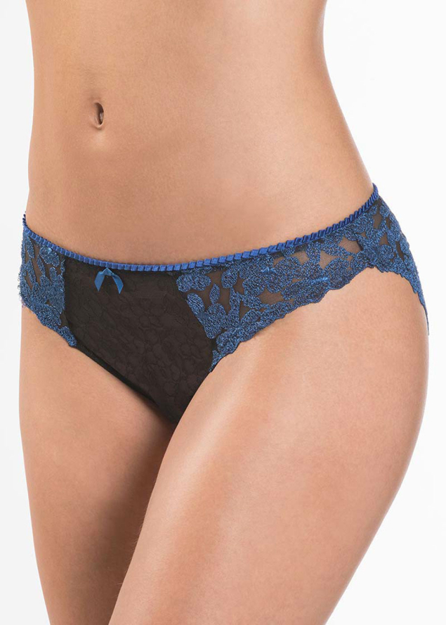 Slip Italien Aubade Bleu Velvet