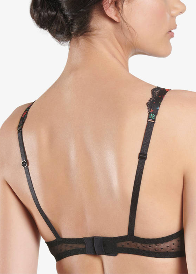 Soutien-gorge Triangle Armatures Aubade Noir Magie