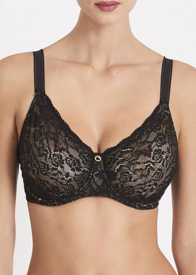 Soutien-gorge Emboitant Armatures Confort Aubade Noir